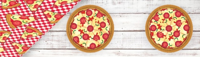 Pizza Themed Party for your Childs Party. Fantastic Tableware, Decorations, Balloons and Party Packs. Free and Next Day UK Delivery options available.